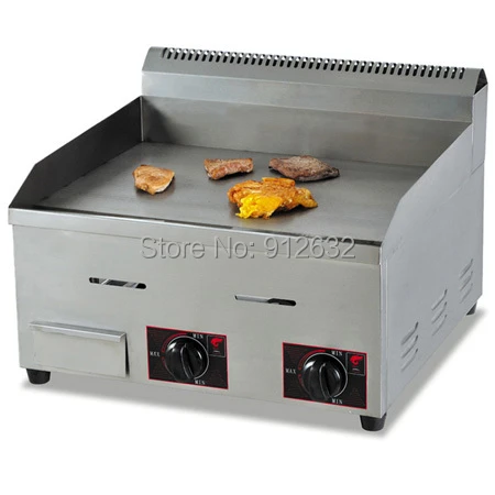 Depressie tweeling Hoeveelheid van GH 718 Gas Platte Bakplaat Gas Brander Bakplaat Grill Machine Gas Bakken  Kachel Pannenkoek Bakplaat Met Branders|gas flat griddle|flat  griddlegriddle gas - AliExpress