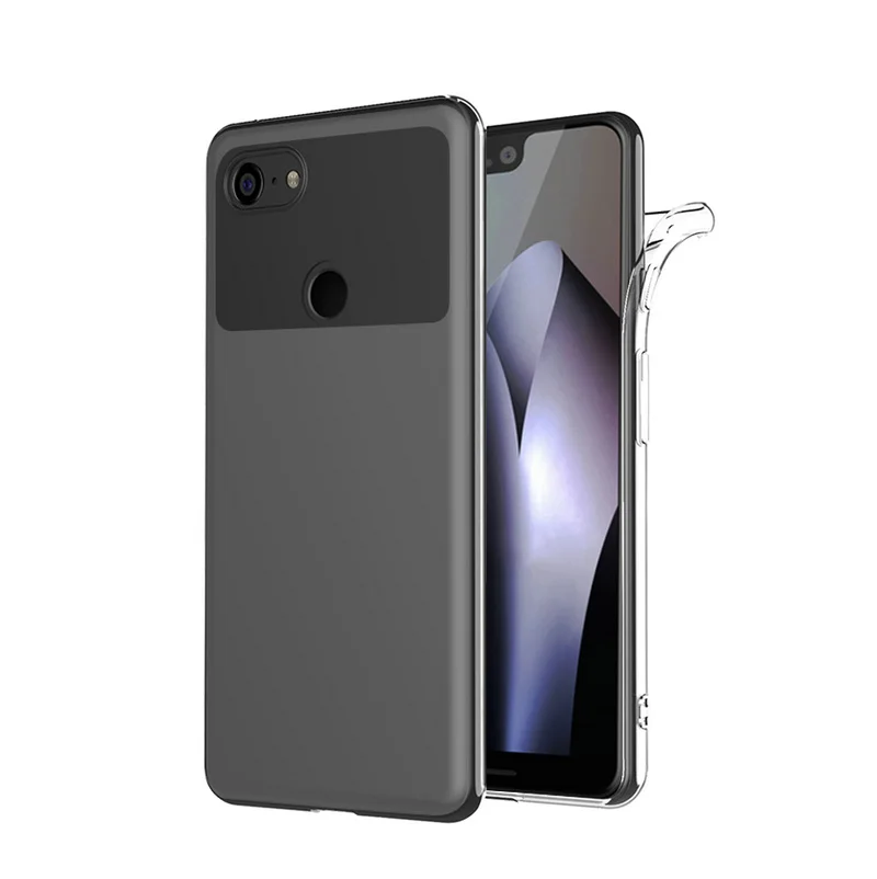 Для Google Pixel 2/Pixel 2 XL/Pixel 3/Pixel 3 XL чехол тонкий ясное прозрачное покрытие Мягкий ТПУ силиконовый телефон защитный чехол сумка