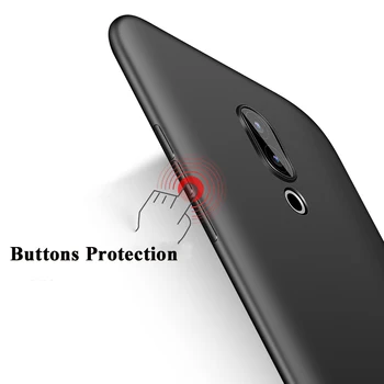 MAKAVO Cover For Meizu 16th Case Full Protection Soft Silicone Matte Phone Cases For Meizu 16 Plus Capa Housing Multan