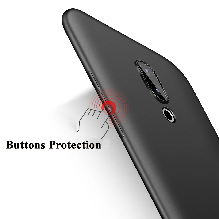 MAKAVO чехол для Meizu 16th с полной защитой мягкий силиконовый матовый телефона s 16