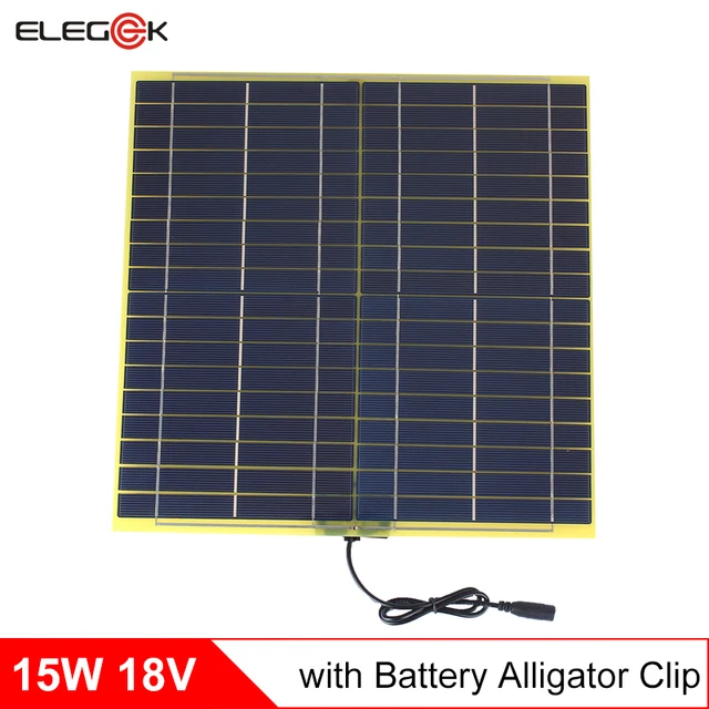 panneau solaire 7w a cellules photovoltaiques de type polycristallin