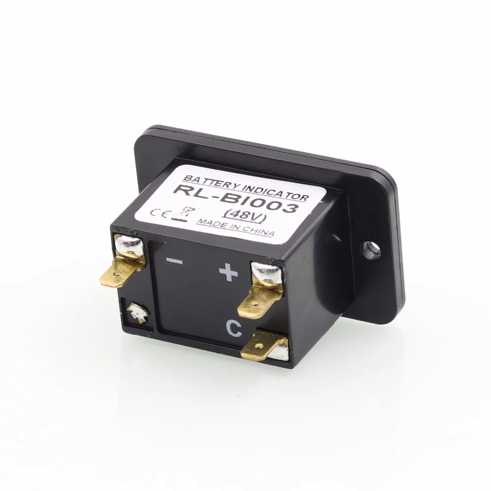 10 сегметный светодиодный 12V 24V 36V 48V 72V Батарея индикатор измеритель Coulombmeter для