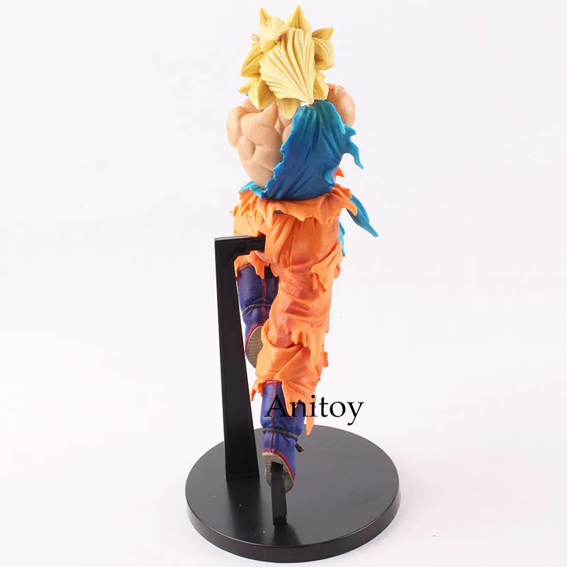 Dragon Ball фигурка Супер Saiyan Son Goku BWFC BANPRESTO WORLD Figure ПВХ фигурка Коллекционная модель игрушки 20 см KT4795