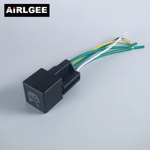 JD2912 40A автомобильное реле 5 контактов DC12V 24 в 72 в катушка Электрический Автомобиль Реле переключения с гнездом