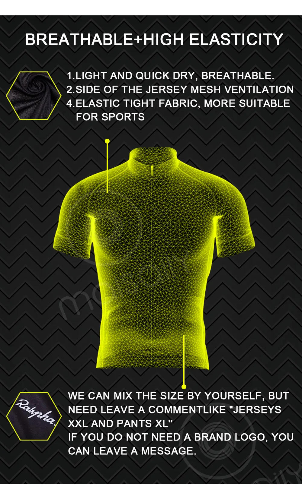 Raphaing NW профессиональная одежда для велоспорта, комплекты для велоспорта, дышащая одежда для велоспорта, спортивная одежда для велоспорта, костюмы из Джерси