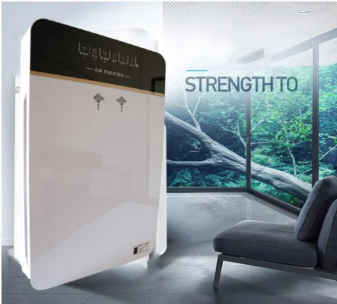 

Air Purifier ionizer True Hepa Filter, Odor Eliminator for Smokers, Dust, Mold, Formaldehyde Home Pets Cleaner