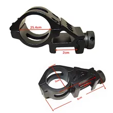 FIRECLUB 1 дюйм 25 мм офсетный фонарь Лазерный прицел крепление Weaverer 20 мм Пикатинни ружье база