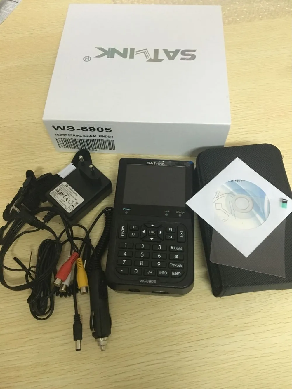 

Original Satlink WS-6905 Digital Terrestrial Signal Finder (DVB-T) satlink ws 6905 ws6905 finder dvb-t signal finder