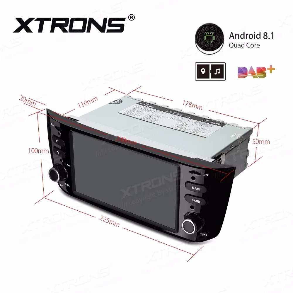 Cheap 6.2" Android 8.1 Oreo OS Car Multimedia GPS Radio for Fiat Grande Punto (199/310) 2012-2016 & Fiat Linea (323) 2012-2016 3