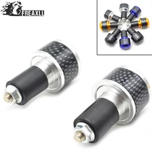 Универсальные аксессуары для мотоциклов, ручки для Руля Мотоцикла, наконечники для Husqvarna Triumph Tiger 800 Honda Shadow 750