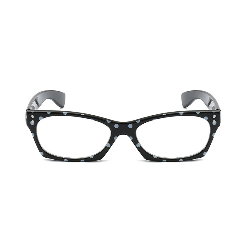 Iboode очки для чтения, ультра-светильник, очки для женщин и мужчин, узор в горошек, HD очки для чтения, антиусталость, очки для пресбиопии