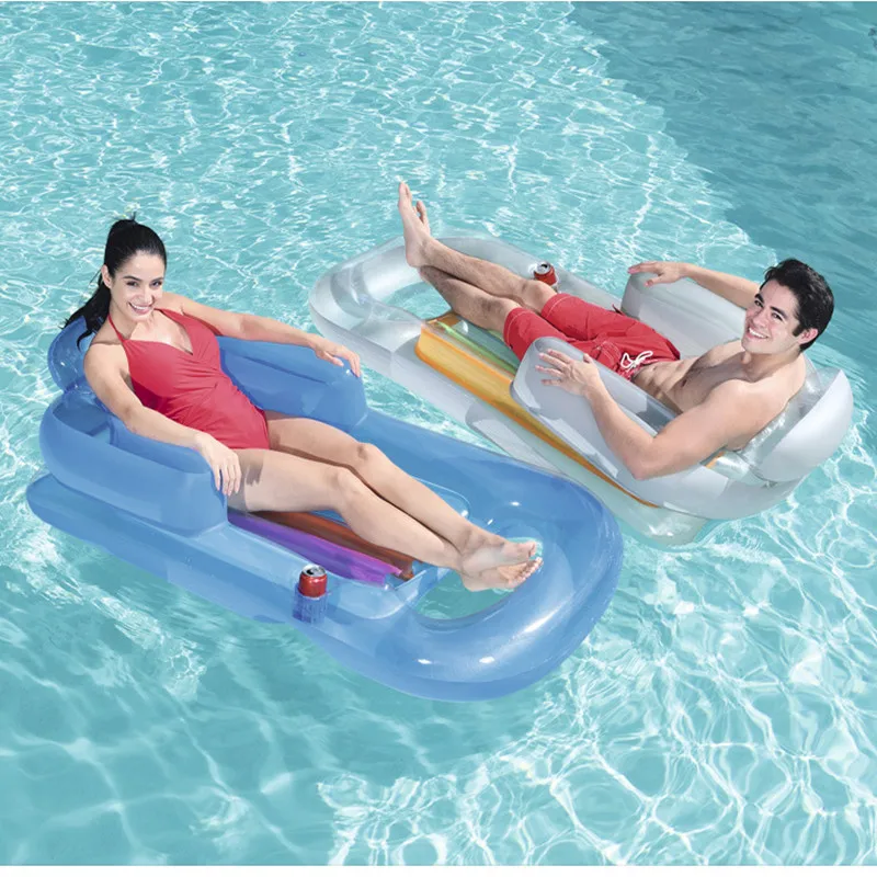 

Inflatable pool chair row adult pool float ball inflatable pool float Boia Piscina swimming float bed children adult beach party