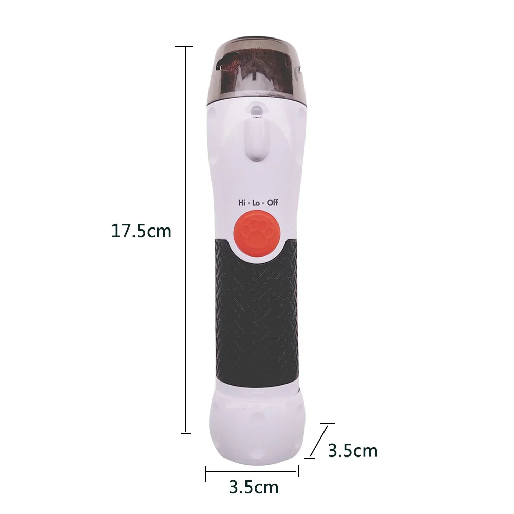 Машинка для стрижки собак, машинка для стрижки ногтей, светодиодный шлифовальный станок для ногтей, электрические ножницы для ногтей, приспособление для очистки лап для кошек, собак и других мелких животных