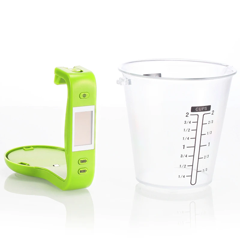 

1000G/1G Measuring Cup Kitchen Scales Digital Beaker Libra Electronic Tool Scale With LCD Display Temperature Measurement Cups