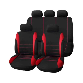 

9Pcs / Lot Full Universal Car Seat Cover Covers For Crossovers Auto Sedans Interior Styling Decoration Protector