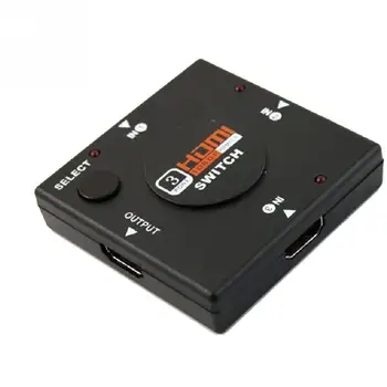 

3 Port HDMI Multi Display Auto Switch Hub Box 1080P Switcher 3 in 1 out Splitter for HDTV DVD Xbox 360 PSP4