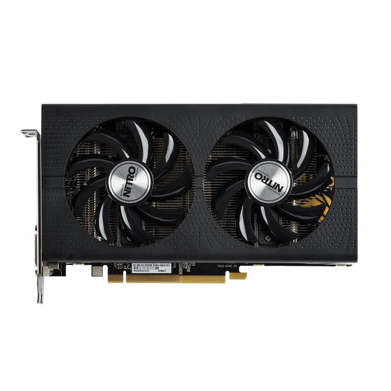 Sapphire Nitro OC Radeon RX 460 4G graphics card RX460 4G DDR5 video card DirectX12 support CrossFire 3 years warranty