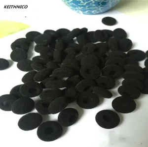 Keithnico 50 шт 18 мм пена вкладышей вкладыши уха советы подушки Замена амбушюры губчатые Чехлы для MP3 MP4 - изображение