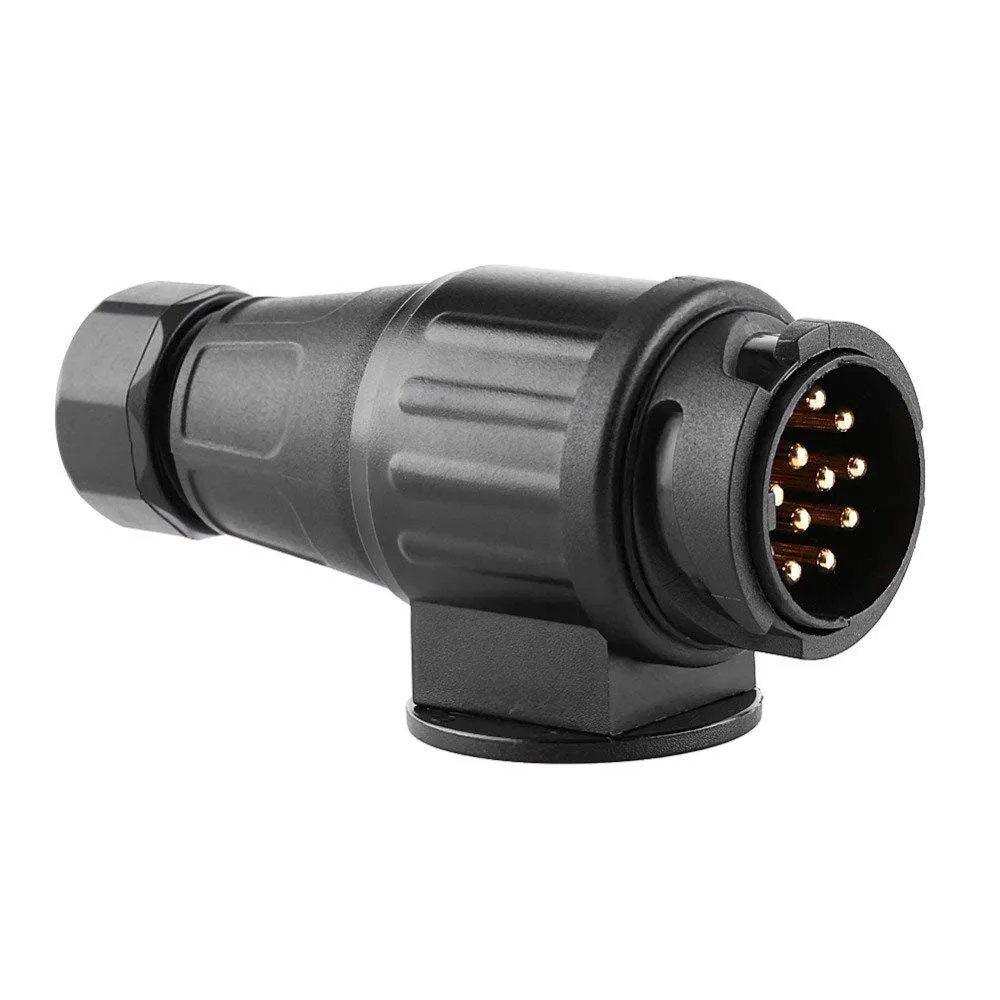 

1 x Trailer Plug 13 Pin For Car Trailer Car 12V Lighting Lights Caravan Or Towed Article To Connect #YL1