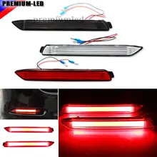 (2) OEM JDM 3D-оптический Стиль LED Бампер Отражатели огни для Lexus и toyota замены наличии бампер Светоотражающие объектива