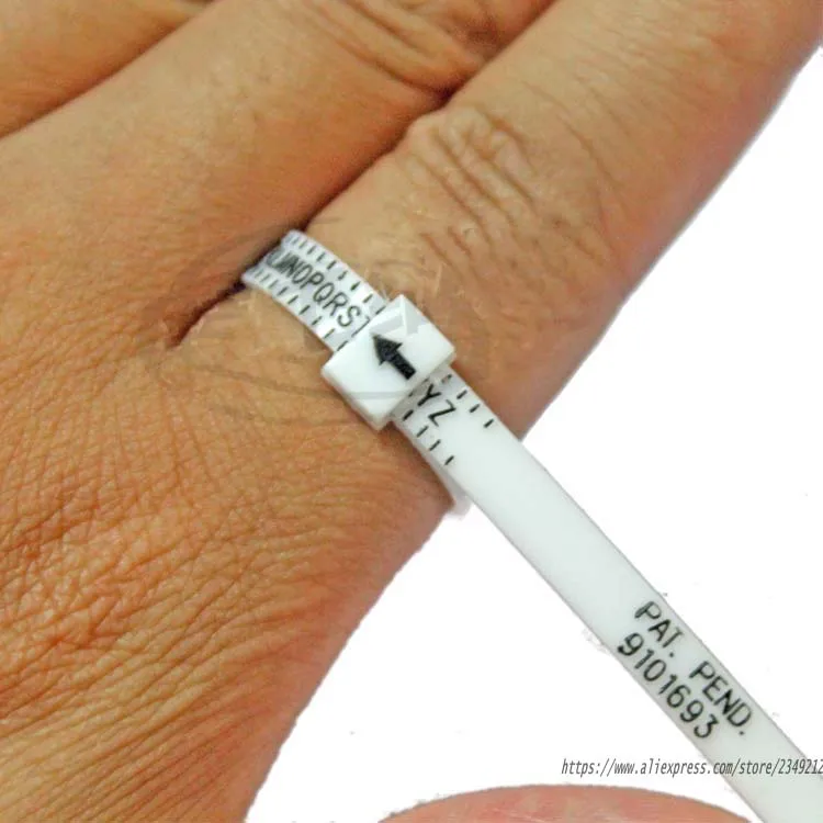 free shipping plastic finger uk ring sizer ring sizing tool gauge each