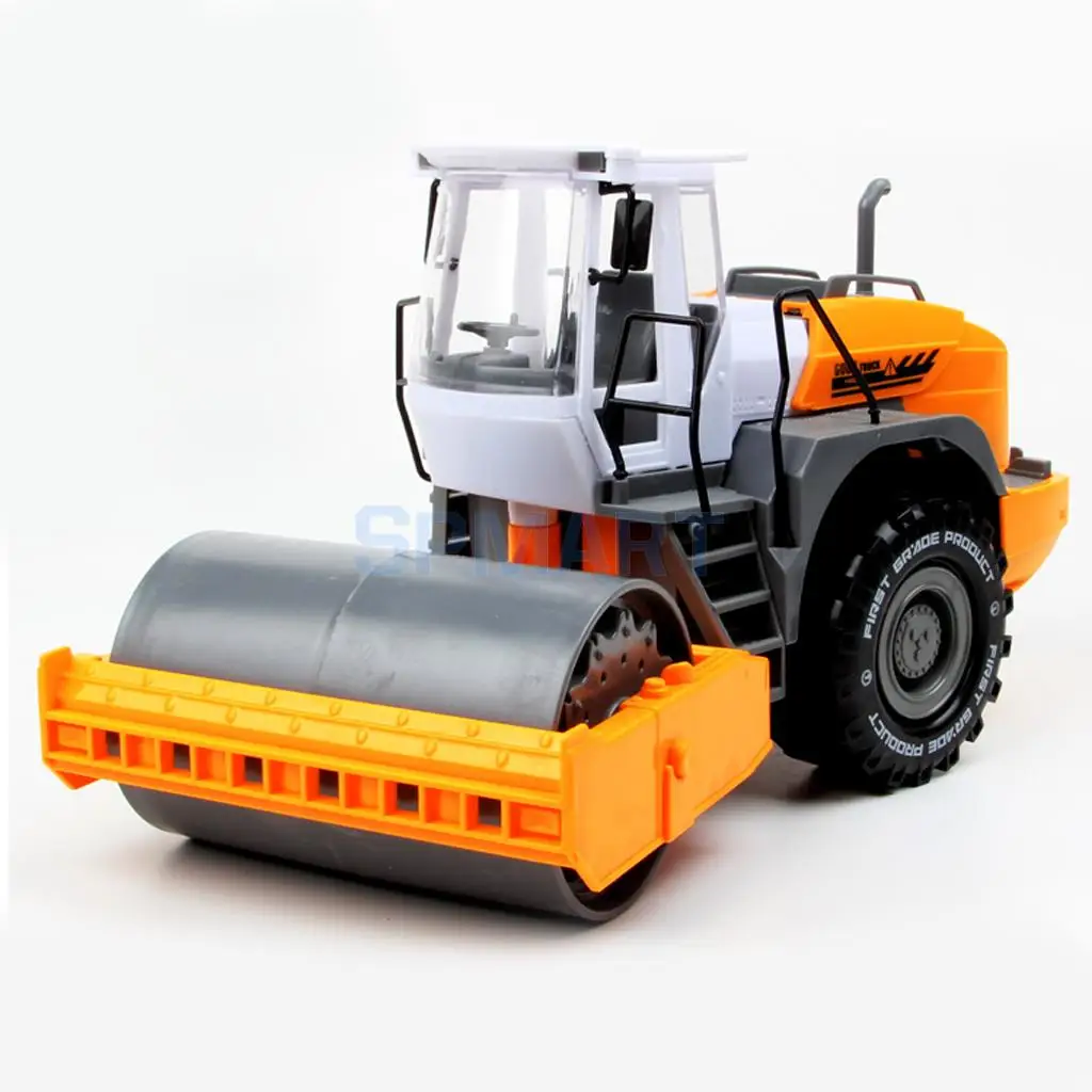 

Kids/Boys Diecast Model Road Roller Engineering Vehicle Toy Set Gift 1:22