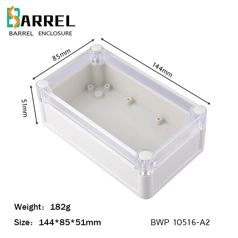 144*85*51 мм IP68 открытый электронный ящик проекта инструмент из АБС-пластика Корпус DIY герметичный проводной коллектор управления Выход чехол