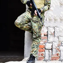 New Camouflage Pants Men Military Style Tactical Pants Army Combat Cargo Pants Multi Pockets Work Casual Jogger Trousers 4XL