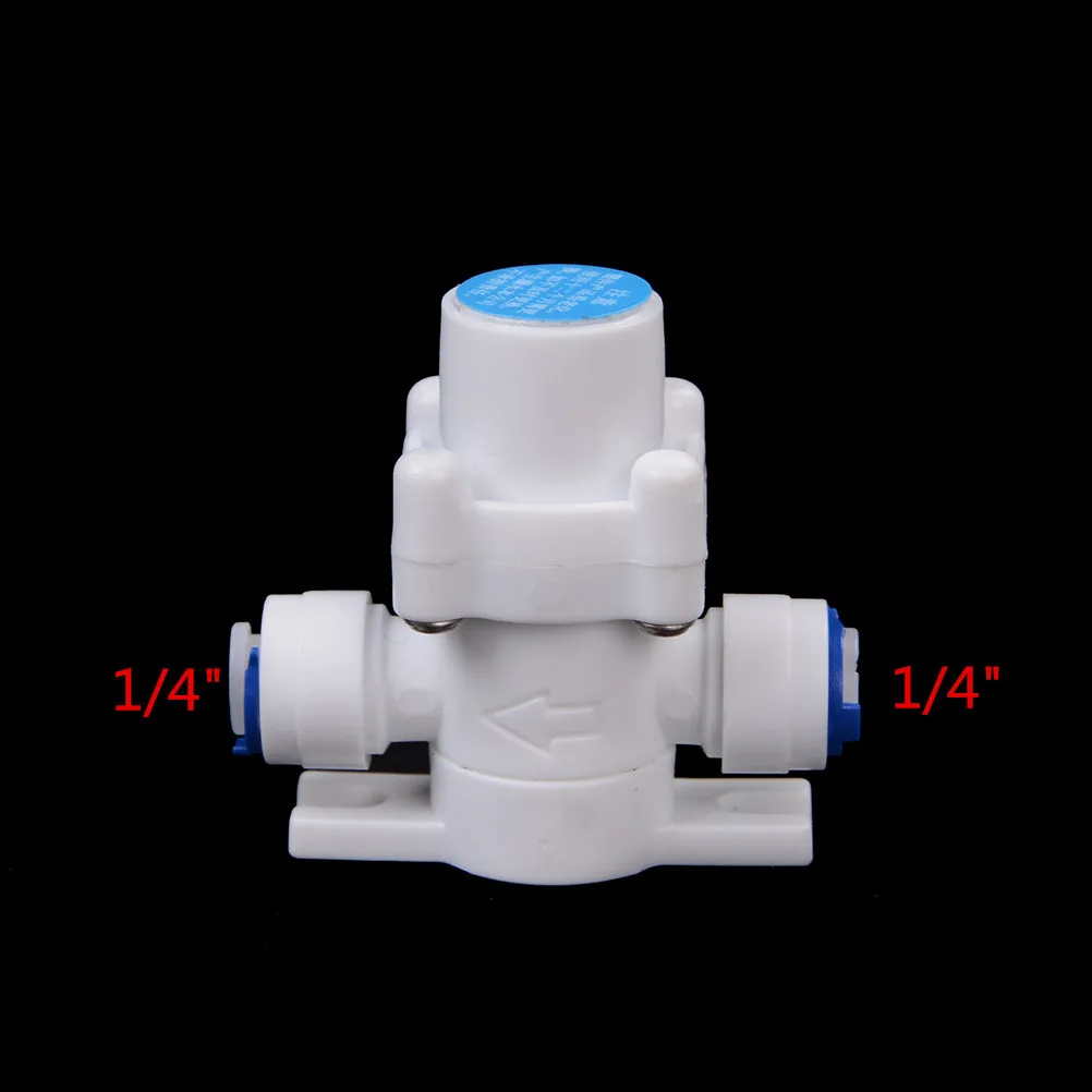

1PCS 1/4" OD Tube Quick Pushfit Pressure Reducing Regulator Filter Valve For RO Water