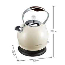 Чайник 304 из нержавеющей стали Автоматическое отключение питания шасси нагревательный шнур питания длина 0,7 м 1800 Вт тип кнопки