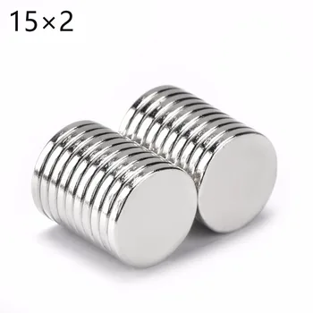 

10 pcs Neodymium Round Disc Magnets 15 x 2 mm N50 Grade craft Models Wholesale 15*2mm 15mm*2mm