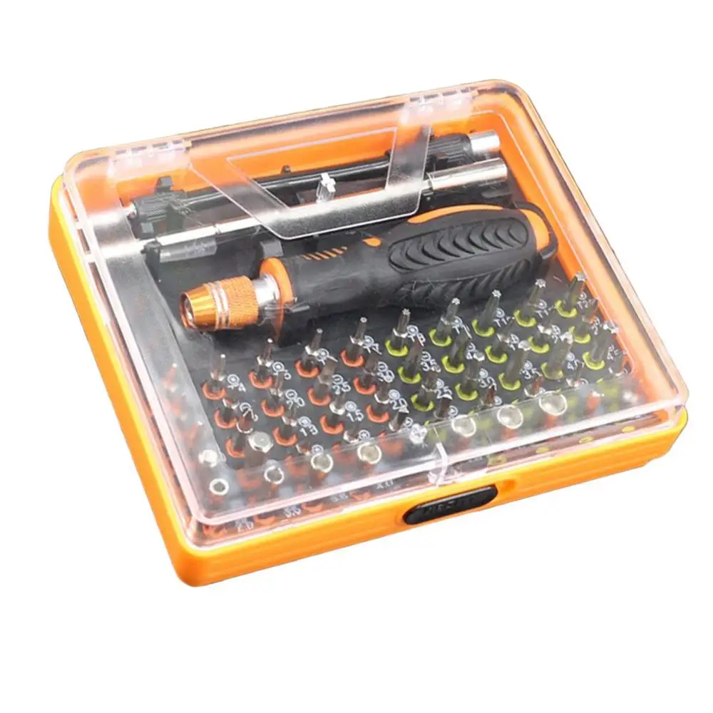 

52 in 1 Repair Tool Set Non-slip Easy Use Multi-Magnetic Driver Kit Screwdriver for Smartphone Laptop