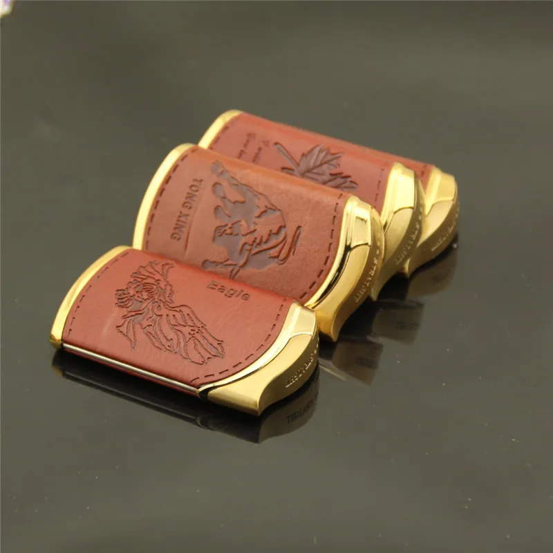 2019 Новинка 509 скошенная кожа с тиснением прямо в зажигалку|Аксессуары для