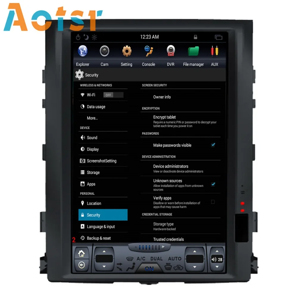 Flash Deal 16" Tesla style Android 7.1 Car GPS Navigation Multimedia Player for TOYOTA LAND CRUISER LC200 2008-2015 Radio autostereo no dvd 3 Flash Deal 16" Tesla style Android 7.1 Car GPS Navigation Multimedia Player for TOYOTA LAND CRUISER LC200 2008-2015 Radio autostereo no dvd 3