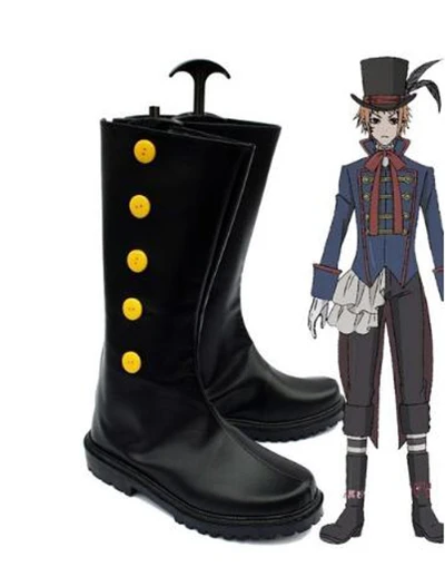 Drocell Caines Cosplay Boots Black
