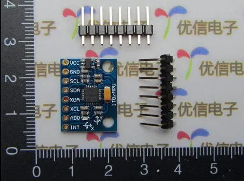 Бесплатная Доставка! Оригинальный чип GY-521 MPU-6050 модуль/трехосевой акселерометр/гироскоп 6DOF модуль
