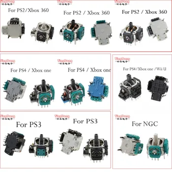 

TingDong 3pin 4PIN Replacement 3D joystick analog Thumb sticks for PS3 PS4 XBOX360 PS2 for Xbox one controller Gamepad