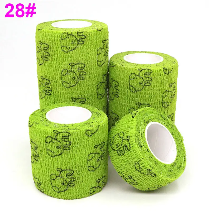 COYOCO Colorful Sport Self Adhesive Elastic Bandage Knee Support Pads 4.8m Wrist Ankle Protector Palm Shoulder Wrap Tape Bandage - Image 14