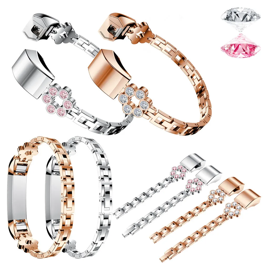 

High Quality Flower Adjustable Band for Fitbit Alta Alta HR Band Wristband Strap Bracelet Watch Replacement Correas Accessories