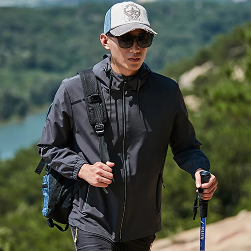 

Waterproof Jacket Men Women Outdoor Sports Couple Mountaineering Clothing Windbreaker Herren Winter Windproof Rain Jacket Men