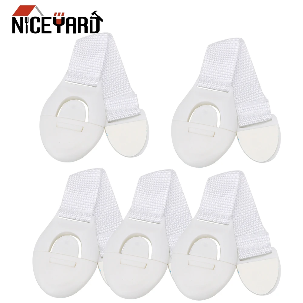 

NICEYARD Cabinet Locks Straps For Fridge Drawer Door Cupboard Window Baby Safety Lock Kid Children Protection Blocker