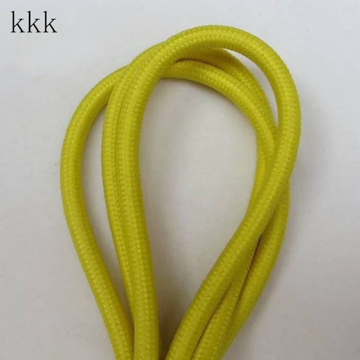 50ma lot of VDE certification 2 wheel core textile weaving wire mesh cable wire and a variety of colors of the power cord (9)