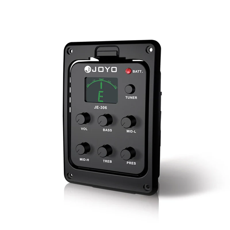 JOYO JE-306 5-полосный EQ с тюнером/настройкой для хроматической гитары басов