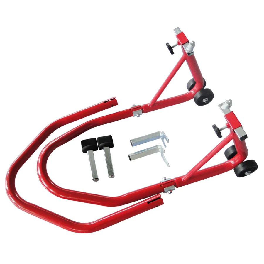 

Cheap price Motorcycle Swingarm Paddock Spoll Hook Front and Rear Wheel Lift Stand
