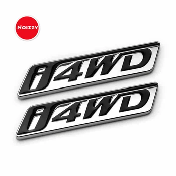 

Noizzy 2019 i4WD Ho Car Fender Boot Badge Emblem Sticker 3D Metal Auto SUV Tuning for Hyundai Seat Honda Toyota Lada Kia Styling