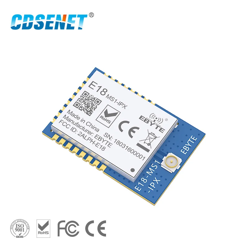 Беспроводной РЧ модуль Zigbee CC2530 2 4 ГГц CDSENET E18 MS1 IPX беспроводной передатчик и
