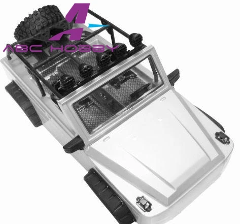 

1/10 Rock Cralwer Body W/decals For SCX10 D90