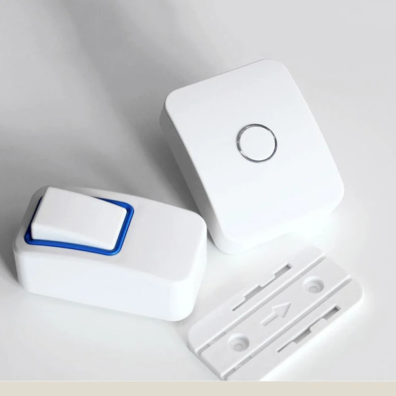 

High quality smart home door chime, plug-in remote control long work range wireless door bell no battery