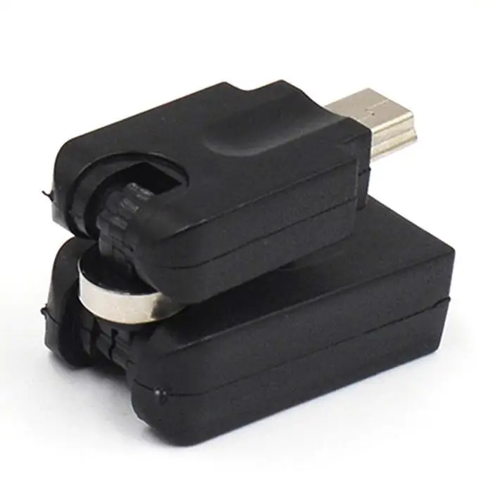 OTG переходная головка USB Mini5p адаптер может быть передача данных поворачивать и регулировать черного цвета на каблуках высотой 5 P USB2.0