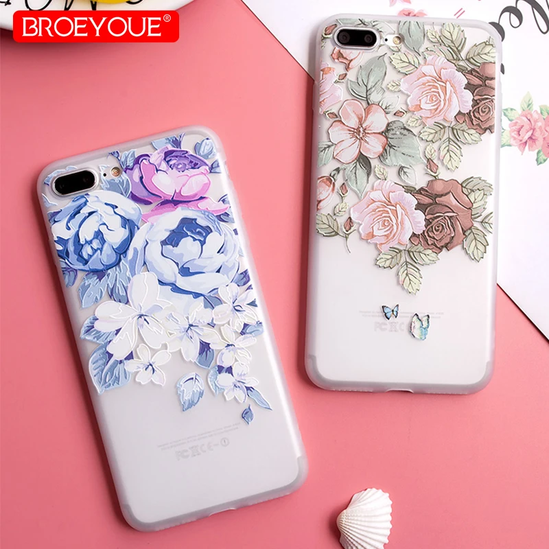 

Case For iPhone X XR 11 Pro Max 7 8 Plus 5 6 6S TPU Flowers Case For Samsung Galaxy Note 10 S10 Plus A3 A5 A7 J7 J3 J5 2016 2017